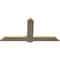 Ekena Millwork Eugene Rough Sawn Timber Gable Bracket, Douglas Fir, 60"W x 30"H x 2"D x 6"F, 12/12 Pitch GBW060X30X0206EUG00RDF - alternate 5